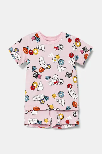 Detská bavlnená súprava adidas