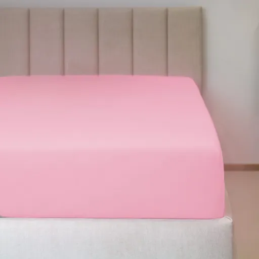 Polášek Jersey plachta s elastanom - Svetloružová | 140 x 200 cm