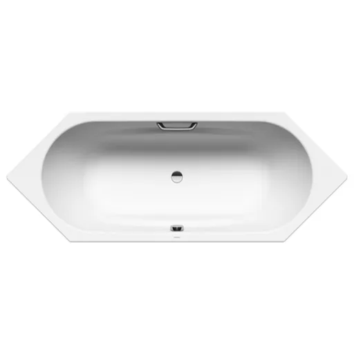 Kaldewei Vaio Duo 6 asymetrická vaňa 210x80 cm smaltovaná oceľ alpská biela 233210113001
