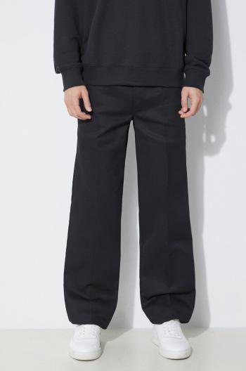 Nohavice Dickies WP873 pánske, čierna farba, priliehavé, DK0A4XK9