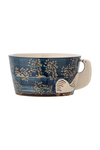 Misa Bloomingville Hezha 460 ml tmavomodrá farba