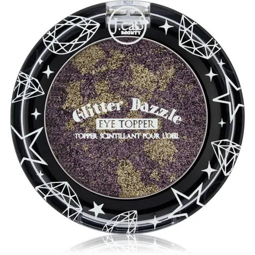 J.Cat Beauty Glitter Dazzle trblietavé očné tiene odtieň 103 Purple Rain 1.2 g