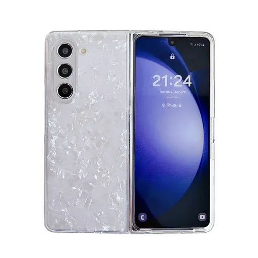 PEARL Ochranný kryt pre Samsung Galaxy Z Fold6 5G WHITE
