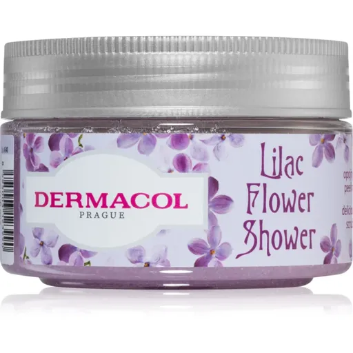 Dermacol Flower Care Lilac cukrový telový peeling 200 g