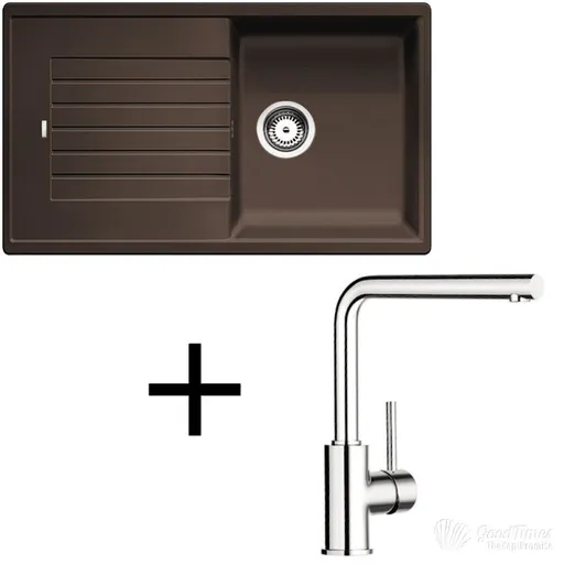 Blanco Set Zia 5 S + Mila chróm káva + Dodatočná extra zľava 5% po vložení do košíku !