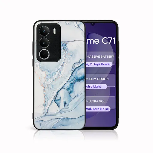 MY ART Ochranný kryt pre Realme C71 LIGHT BLUE (149)