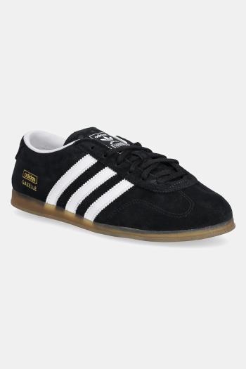 Semišové tenisky adidas Originals Gazelle Lo Pro čierna farba, JR8886