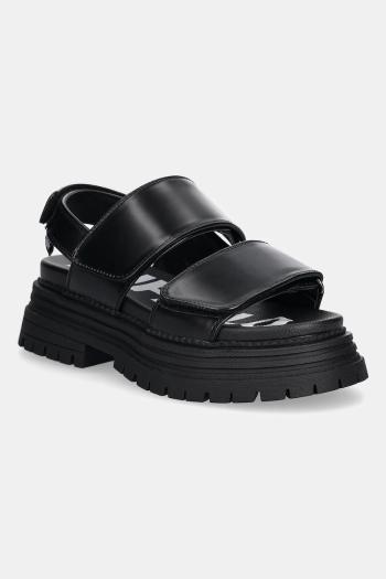 Sandále Buffalo Lennox Snd čierna farba, na platforme, 1602271-BLK