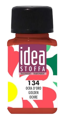 MAIMERI IDEA STOFFA - Farby na textil 134 - golden ochre, 60 ml