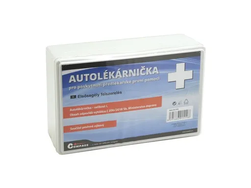 Lekárnička I. COMPASS 91519 v plastovom obale
