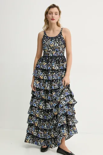 Hodvábne šaty MUNTHE FRUMA