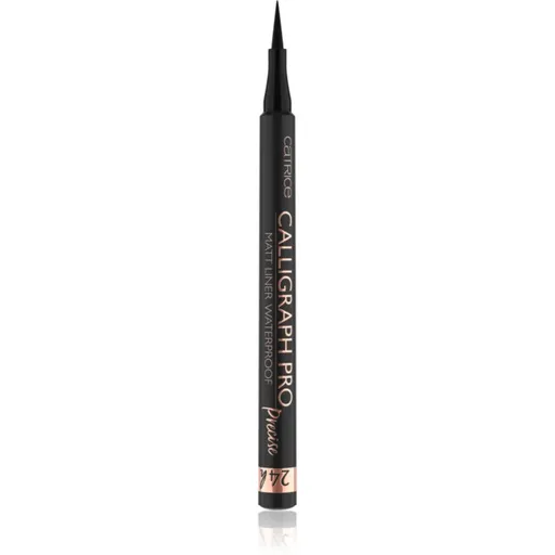 Catrice Calligraph Pro Precise 24h Matt vodeodolné očné linky v pere odtieň 010 Intense Black Waterproof 1,2 ml
