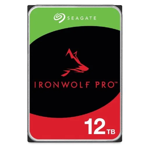 SEAGATE HDD 12TB IRONWOLF PRO (NAS), 3.5