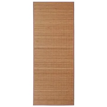 Bambusový koberec 100 × 160 cm hnedý (245822)