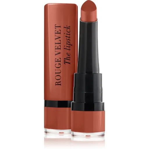 Bourjois Rouge Velvet The Lipstick matný rúž odtieň 51 Chocoquette 2.4 g