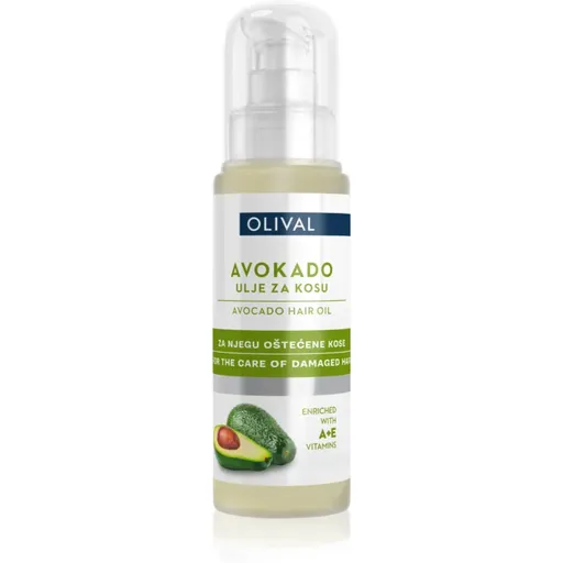 Olival Avocado výživný olej pre poškodené vlasy 60 ml