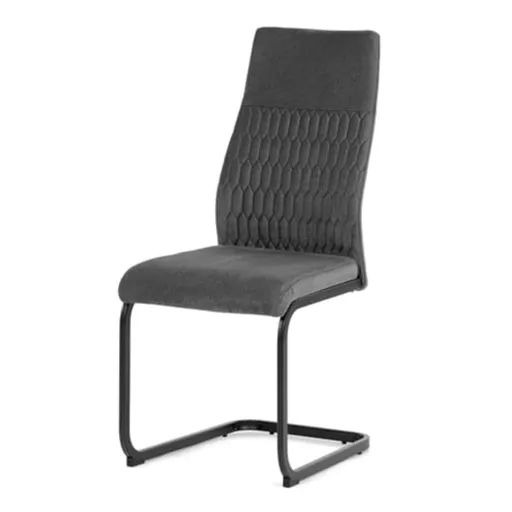 Jedálenská stolička Autronic 44x98 cm sivá látka DCL-X7018 GREY2