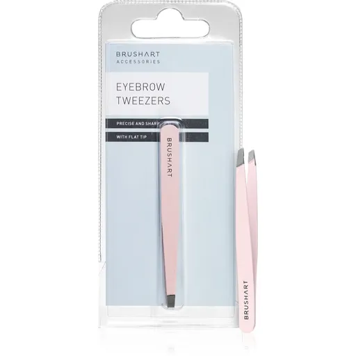 BrushArt Accessories Eyebrow tweezers pinzeta Pink