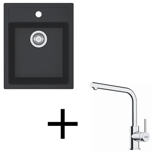 Franke set T113 SID 610-40 + FS 3230.031 čierna