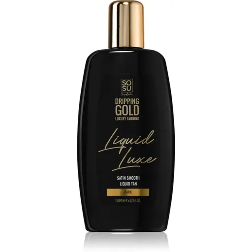 Dripping Gold Luxury Tanning Liquid Luxe samoopaľovacia voda na telo Dark 150 ml