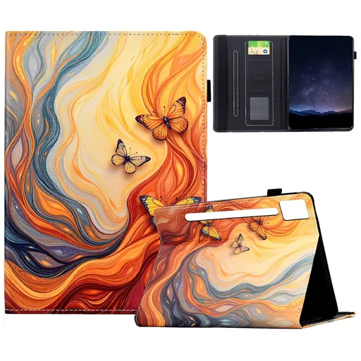ART Zaklápacie puzdro Lenovo Idea Tab Pro FIRE BUTTERFLY