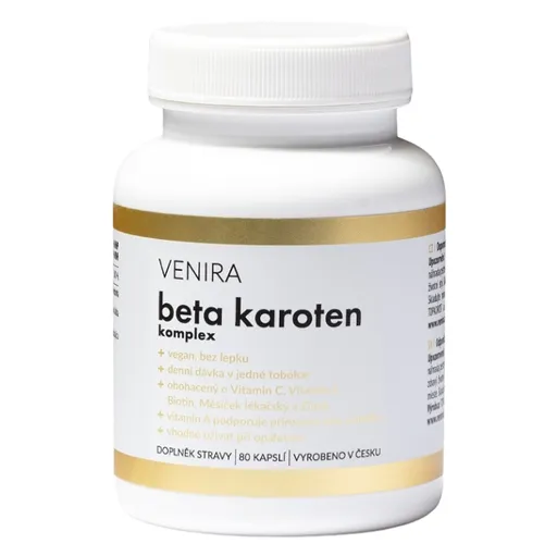 VENIRA Beta karotén komplex 80 kapsúl