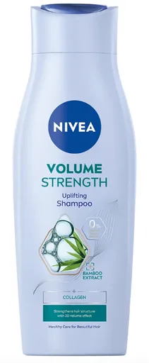 NIVEA VOLUME & STRENGHT - Dámsky šampón pre vlasy bez objemu (0,25 L)