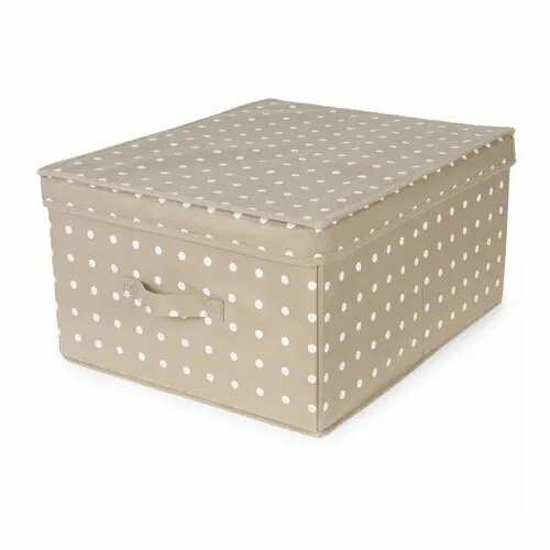 Compactor Skladací úložný kartónový box Rivoli, 40 x 50 x 25 cm, hnedá, L