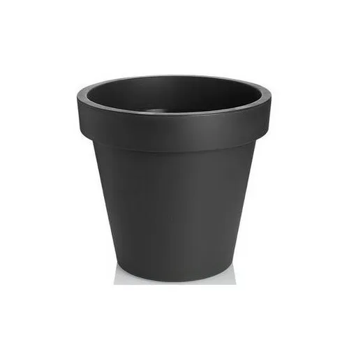 Gardenico Kvetináč Metro Twist 'n' Roll antracit, 29 x 26,5 cm, 29 cm