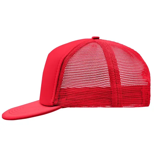 Myrtle Beach (Daiber) Šiltovka trucker s rovným šiltom MB6207 - Červená / červená