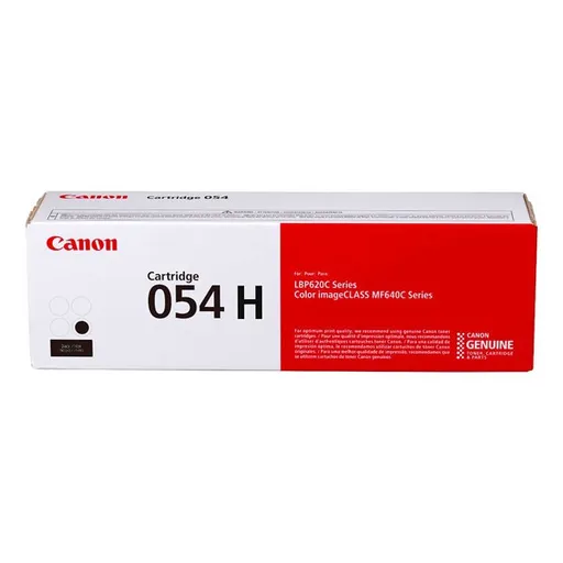 CANON 054H BK - originálny toner, čierny, 3100 strán