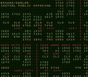 Broker/Dealer, BROKER/DEALER: INITIAL PUBLIC OFFERING CD, CD