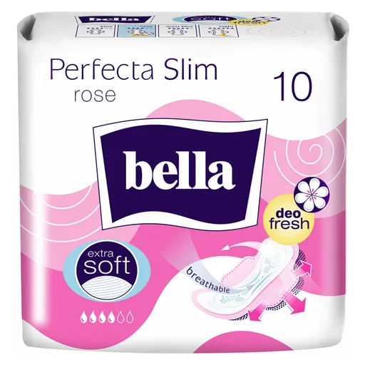 BELLA Perfecta Slim Rose Hygienické vložky 10 ks