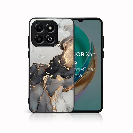 MY ART Ochranný kryt pre Honor X6b GREY MARBLE (140)