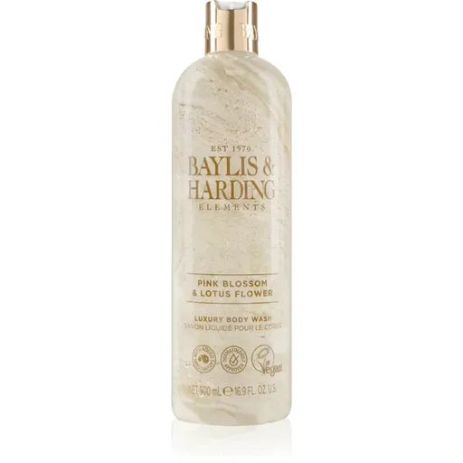 Baylis & Harding Elements Pink Blossom & Lotus Flower luxusný sprchový gél 500 ml