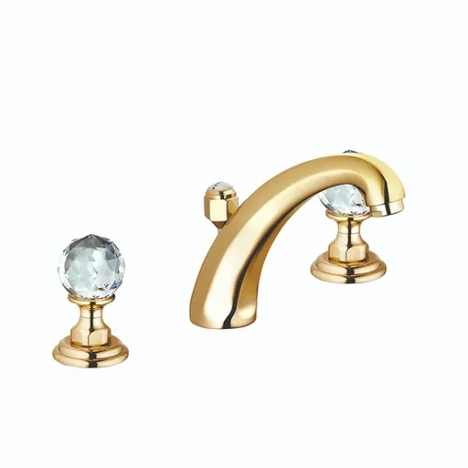 Kludi 1926 umývadlová batéria s výpusťou imitácia zlatej. 5104345G4