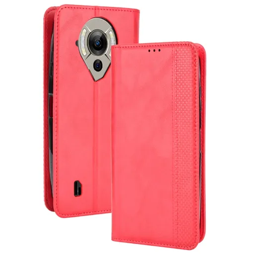 BUSINESS Peňaženkový kryt pre Oukitel WP16 červený