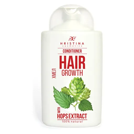 HRISTINA Prírodný kondicionér na vlasy chmeľ pre rast vlasov 200 ml