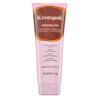 Inebrya Kromask Coloring Nourishing Mask vyživujúca maska ​​s farebnými pigmentmi pre hnedé vlasy Chocolate 250 ml