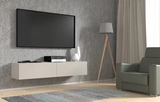 ARTBm Závesný TV stolík BINGO 160 cm | kašmír