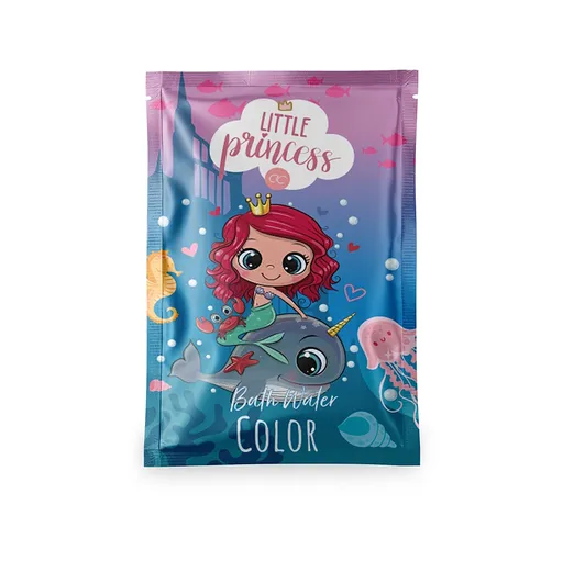 ACCENTRA Kúpeľ farebná Little princess s efektom zmeny farby 80 g