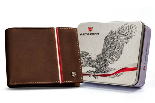 Kožená peňaženka s vlasteneckým akcentom - Peterson