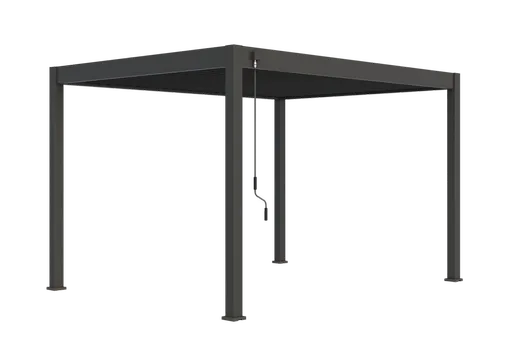 ArtRoja Bioklimatická hliníková pergola INTRO PLUS voľne stojaca | antracit  4 x 3 m