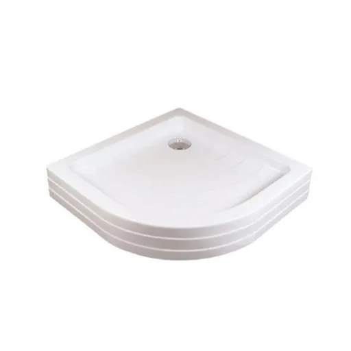 Ravak Ronda sprchová vanička štvrťkruhová 90x90 cm akrylát a207001120 RO90PUR0