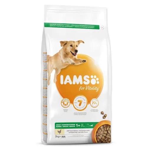 IAMS Dog Adult Large Chicken granule pre psov 1 kus, Hmotnosť balenia (g): 12 kg