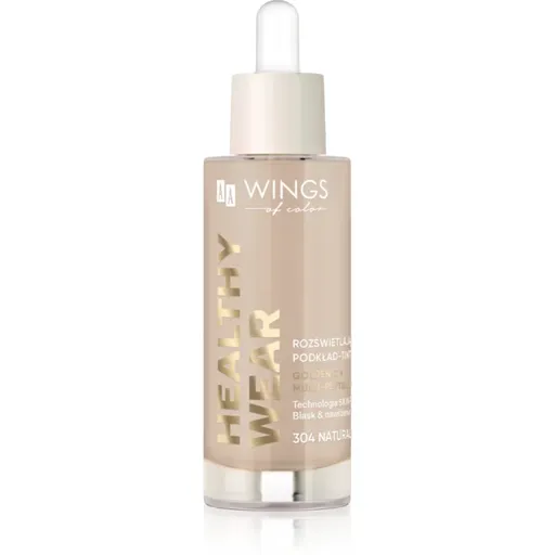 AA Wings of Color Healthy Wear Radiant Foundation rozjasňujúci hydratačný make-up odtieň 304 Natural Beige 30 ml