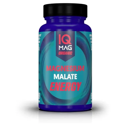 IQ MAG Energy organický horčík malát + B6 90 kapsúl