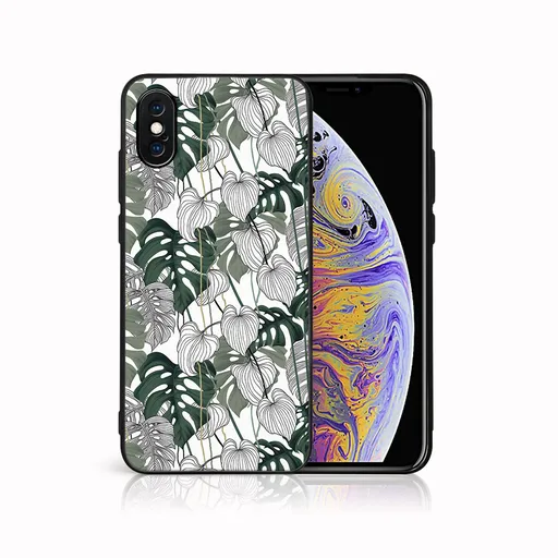 MY ART Ochranný kryt pre Apple iPhone X / XS LEAF (175)