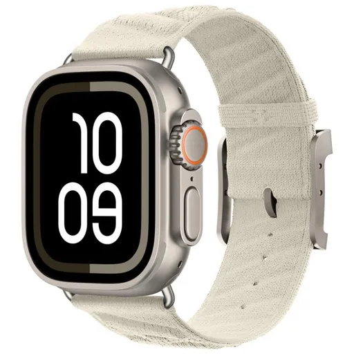 TWILL BAND Nylonový remienok pre Apple Watch 44 / 45 / 46 / 49mm STARLIGHT