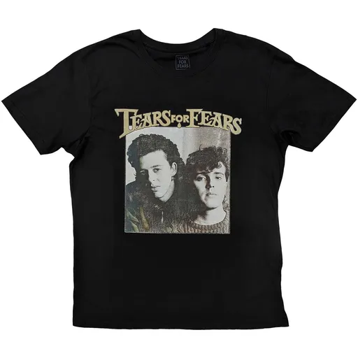Tears For Fears tričko Throwback Photo Čierna M